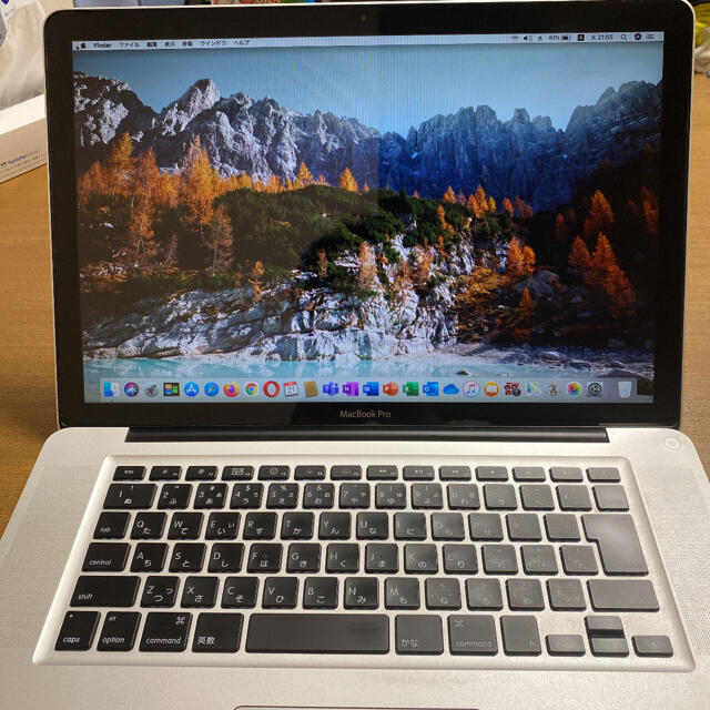 MacBook Pro ダブルOS 16GB 512GB バッテリー新品