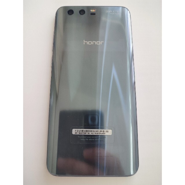 HUAWEI(ファーウェイ)の【電池交換済】honor9　本体のみ スマホ/家電/カメラのスマートフォン/携帯電話(スマートフォン本体)の商品写真