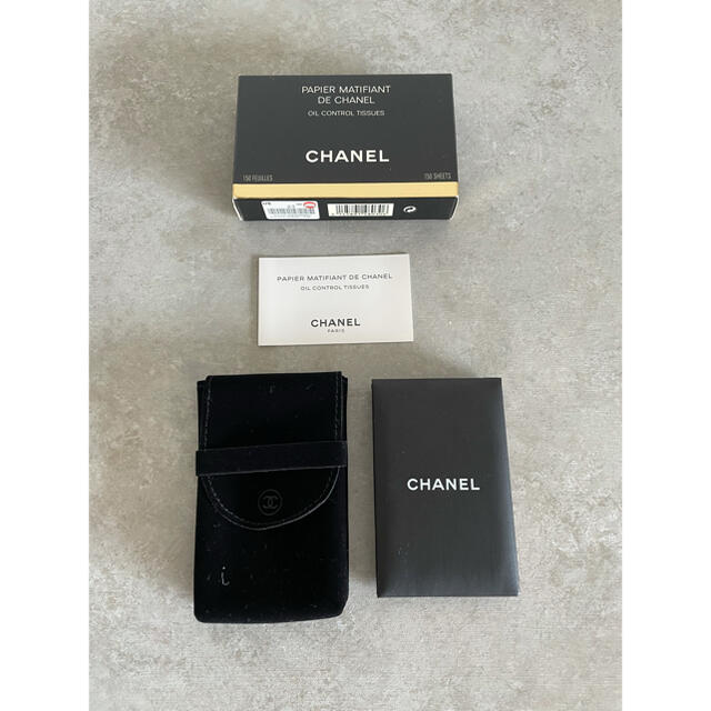 CHANEL(シャネル)のシャネル　あぶらとり紙 コスメ/美容のメイク道具/ケアグッズ(あぶらとり紙)の商品写真