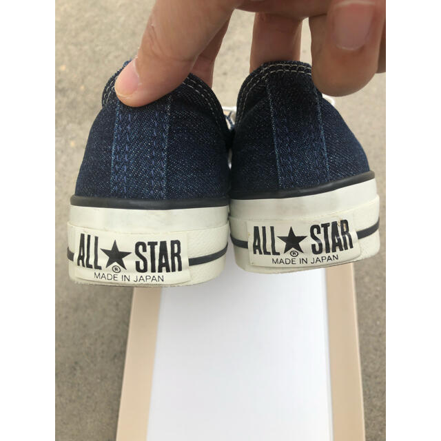 CONVERSE(コンバース)のオールスター コンバース デニム 日本製 25 converse allstar メンズの靴/シューズ(スニーカー)の商品写真