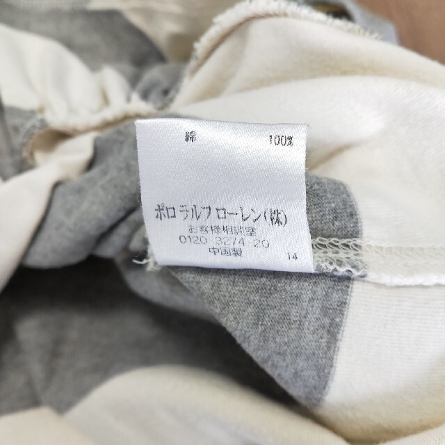 Ralph Lauren(ラルフローレン)のsori様専用　ラルフローレン　ボーダーワンピース　100 キッズ/ベビー/マタニティのキッズ服女の子用(90cm~)(ワンピース)の商品写真