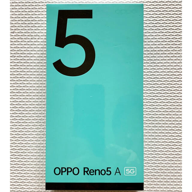 OPPO Reno5A 128G シルバーブラック SIMフリー