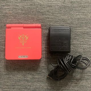 ゲームボーイアドバンス(ゲームボーイアドバンス)のゲームボーイアドバンスSP シャア限定モデル(携帯用ゲーム機本体)