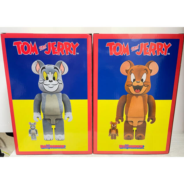 売れ筋アイテムラン BE@RBRICK TOM AND JERRY フロッキー 100％400 ...