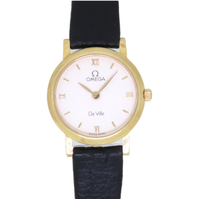 激安ブランド OMEGA - Cal.1470 金無垢 デビル デ・ヴィル アンティーク オメガ 腕時計
