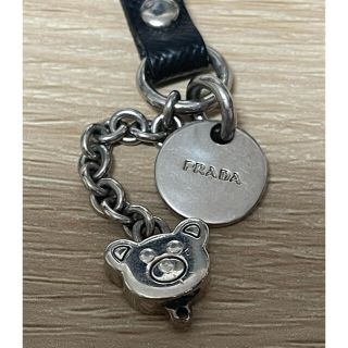 プラダ(PRADA)のプラダ ベアーストラップ 箱付き　ジャンク(キーホルダー)