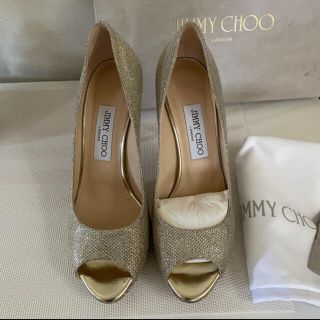 ジミーチュウ(JIMMY CHOO)のJIMMY CHOOオープントゥパンプス♡(ハイヒール/パンプス)