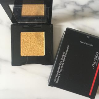 シセイドウ(SHISEIDO (資生堂))のポップパウダージェルアイシャドウ　10と13 Kan-Kan Gold(アイシャドウ)