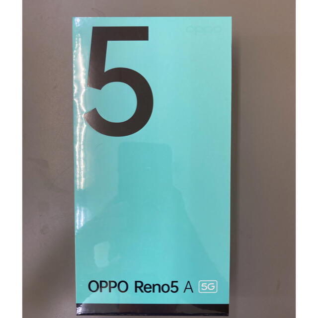 【新品未使用未開封】oppo reno 5a購入日2021年9月20日