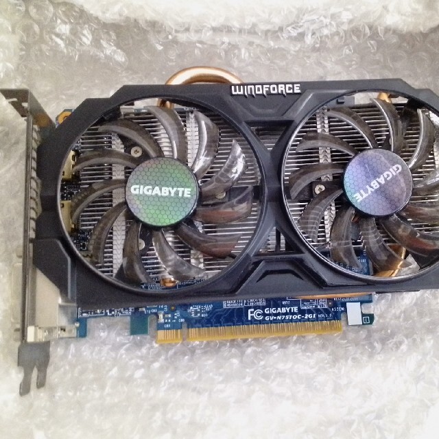 GeForce GTX 750 Ti　2 GB gddr 5 2