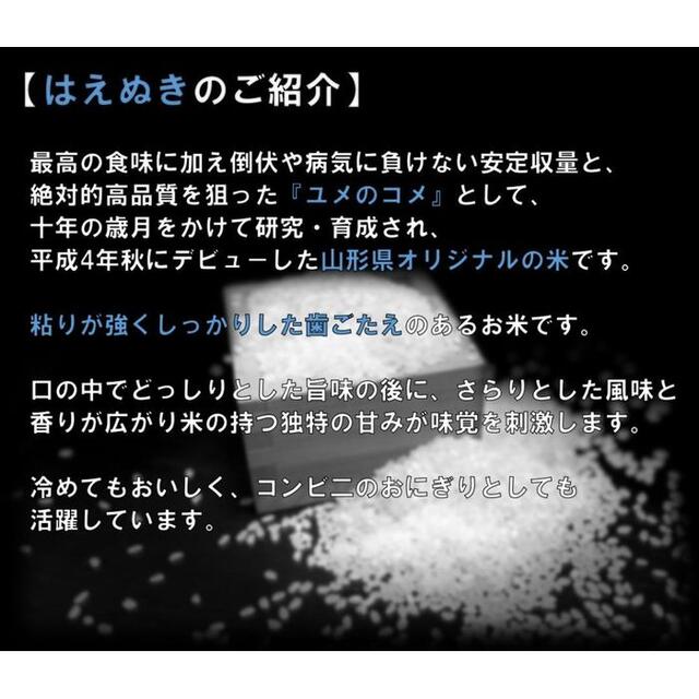 令和３年　山形県庄内産　はえぬき　白米１０ｋｇ　Ｇセレクション 4