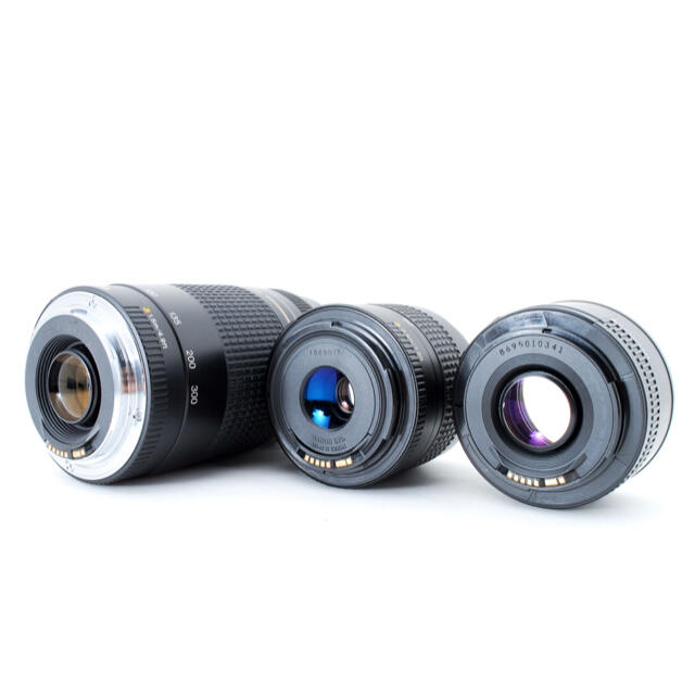 キャノン Canon EOS 9000D 標準＆望遠＆単焦点トリプルレンズセットの通販 by ネコ's shop｜ラクマ