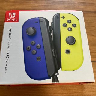 ニンテンドースイッチ(Nintendo Switch)のジョイコン　ブルーネオンイエロー(その他)