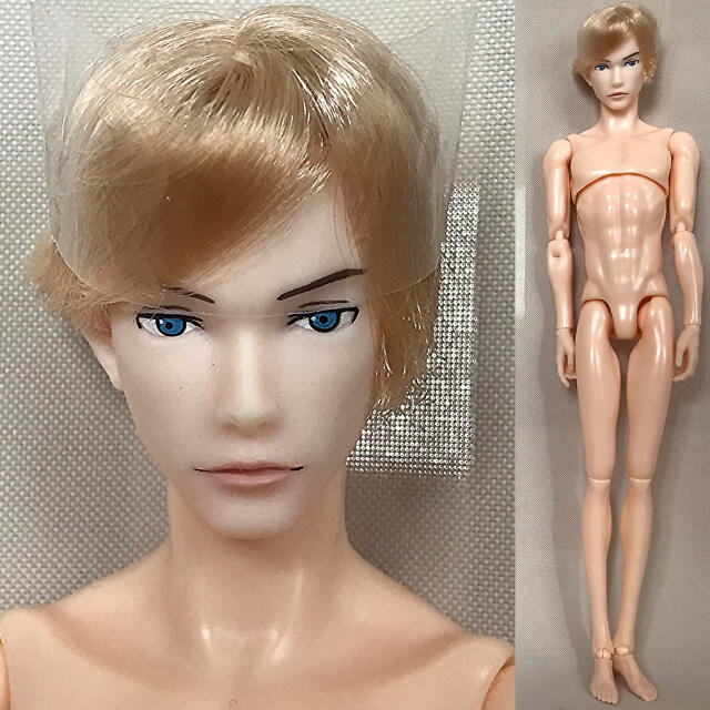 ほぼ未使用【六分の一男子図鑑】セーラースタイル ナイン 本体のみ ドール 1/6