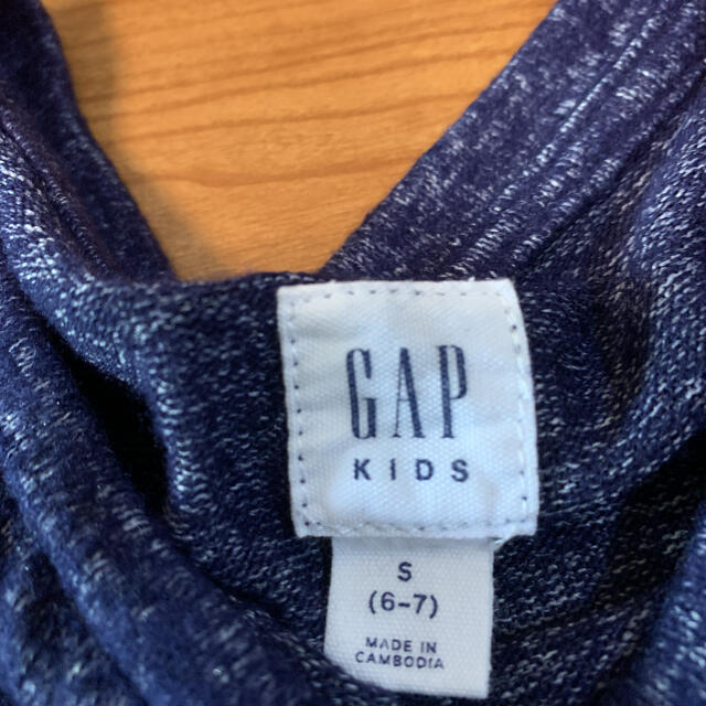 GAP Kids(ギャップキッズ)のワンピース　チェック　長袖 キッズ/ベビー/マタニティのキッズ服女の子用(90cm~)(ワンピース)の商品写真