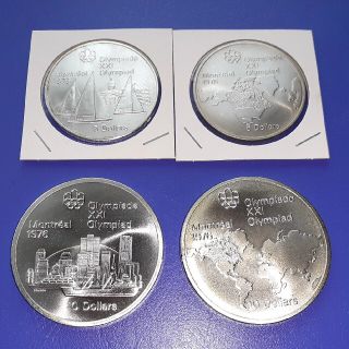 1976 モントリオール オリンピック 記念銀貨 10ドル