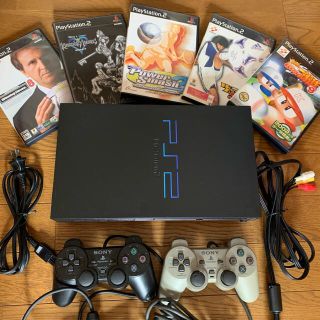 プレイステーション2(PlayStation2)のプレステーション2 本体　付属品　ジャンク品(家庭用ゲーム機本体)