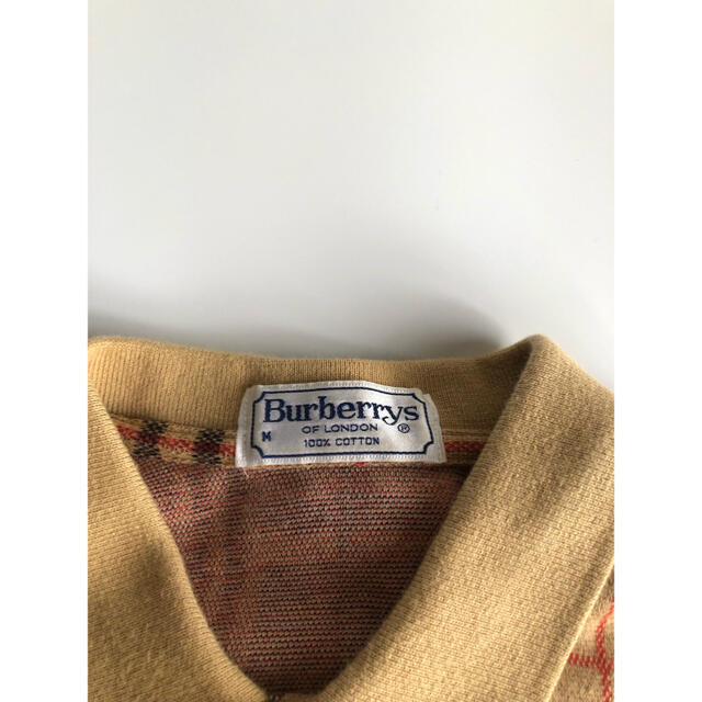 BURBERRY - バーバリー 長袖 ポロシャツ 希少 ゆるだぼ90s ノバ BURBERRY - バーバリー 長袖 ポロシャツ 希少 ゆるだぼ90s ノバ