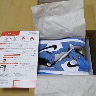 ナイキ(NIKE)のAIR JORDAN 1 university　blue(スニーカー)