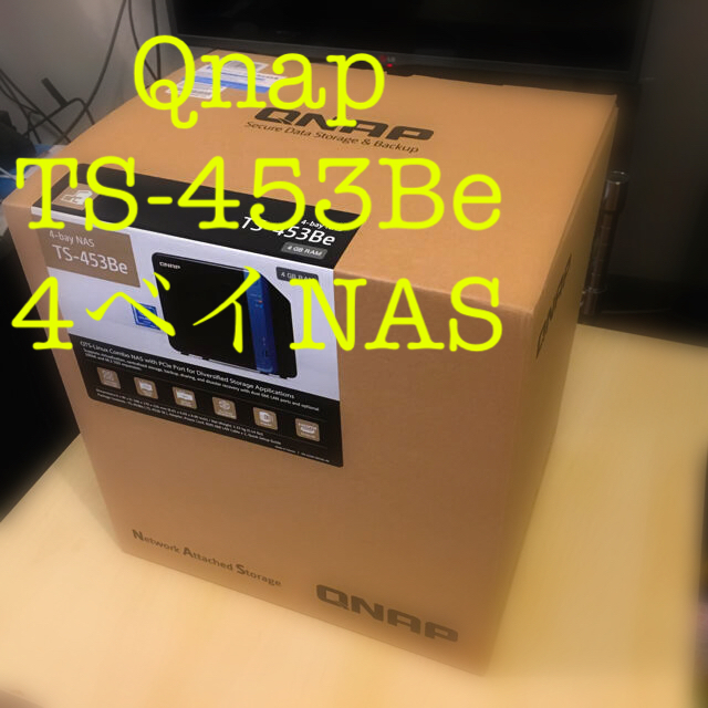 PC周辺機器TS-453Be Qnap 4ベイNAS 送料込み