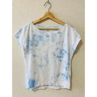 ユニクロ(UNIQLO)のユニクロ ドライEX プリントクルーネックT タイダイ柄(Tシャツ(半袖/袖なし))