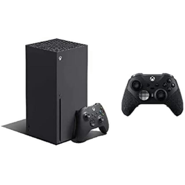 Xbox(エックスボックス)のXbox Series X​ + Xbox Elite  コントローラー セット エンタメ/ホビーのゲームソフト/ゲーム機本体(家庭用ゲーム機本体)の商品写真