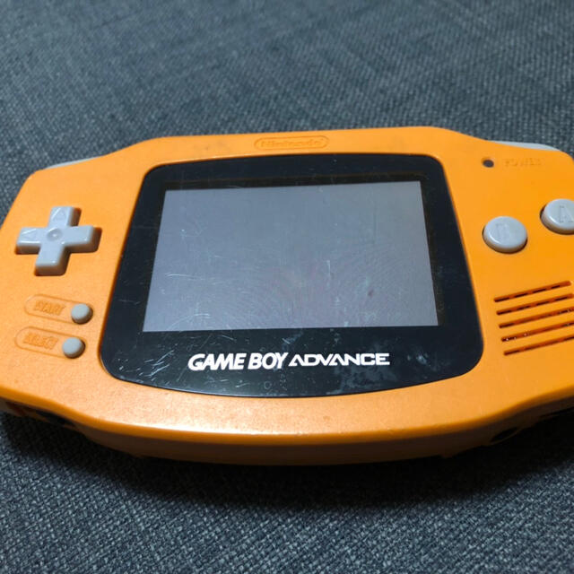 ゲームボーイアドバンス(ゲームボーイアドバンス)のGBA ゲームボーイアドバンス オレンジ エンタメ/ホビーのゲームソフト/ゲーム機本体(携帯用ゲーム機本体)の商品写真