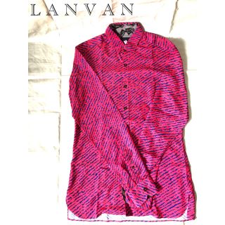 ランバン(LANVIN)の【LANVAN（ランバン）】メンズ　シャツブラウス　サイズ38(シャツ)