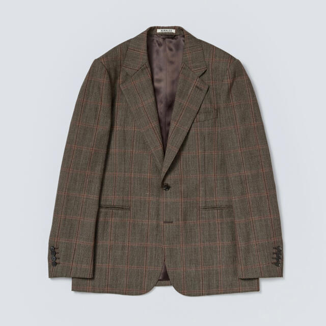 AURALEE 21aw BLUEFACED WOOL CHECK セットアップ AURALEE 21aw BLUEFACED WOOL CHECK セットアップ