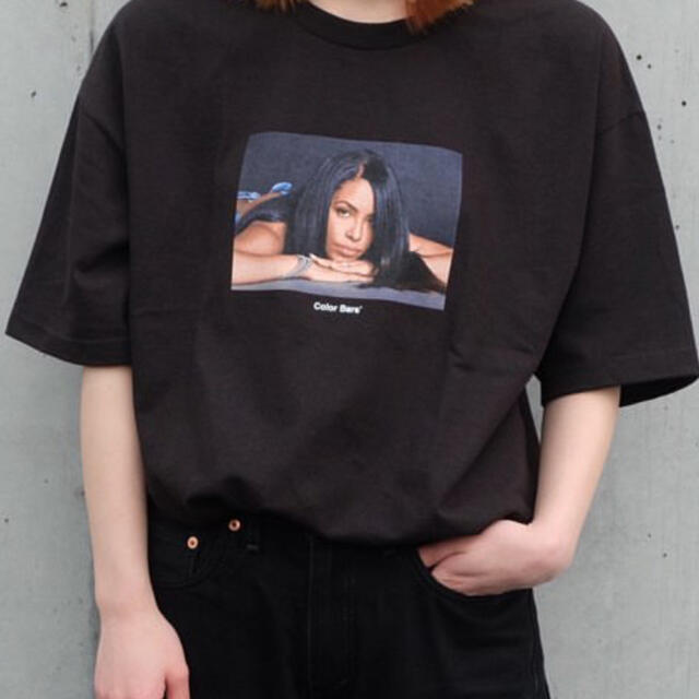 ReFLEcT(リフレクト)のカラーバース　アリーヤ　リフレクト　tシャツ ブラック メンズのトップス(Tシャツ/カットソー(半袖/袖なし))の商品写真