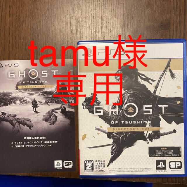 Ghost of Tsushima Director's Cut コード未使用