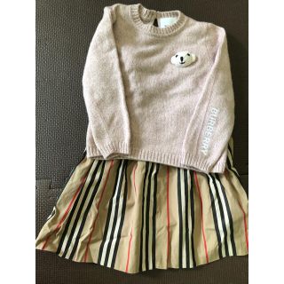 バーバリー(BURBERRY)のバーバリー　80cm 女の子(ワンピース)