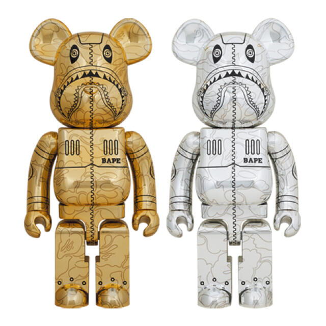 MEDICOM TOY(メディコムトイ)のBE@RBRICK SORAYAMA × BAPE(R) 1000% エンタメ/ホビーのフィギュア(その他)の商品写真