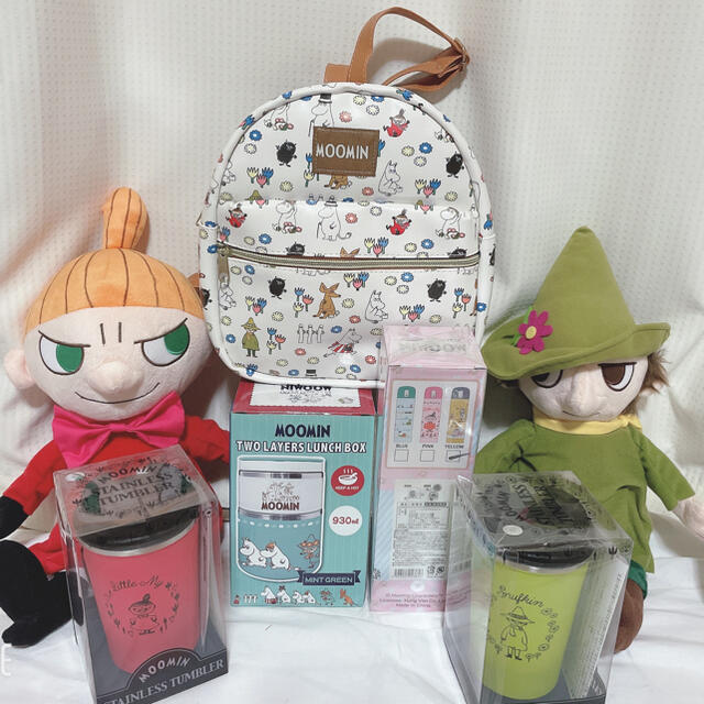 ムーミン MOOMIN スナフキン リトルミイ ステンレスタンブラー リュック