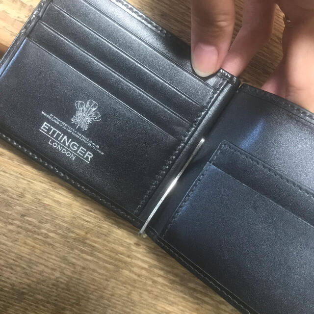 ETTINGER(エッティンガー)のエッティンガー　マネークリップ　ブラック メンズのファッション小物(折り財布)の商品写真