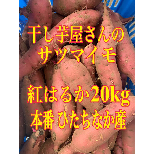 干し芋屋さんの紅はるか(ひたちなか産) 20kg 食品/飲料/酒の食品(野菜)の商品写真