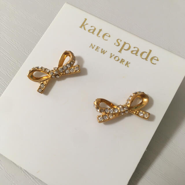 女の子向けプレゼント集結 kate spade new york - Kate Spade ケイトスペード♠︎リボンピアス ピアス - www