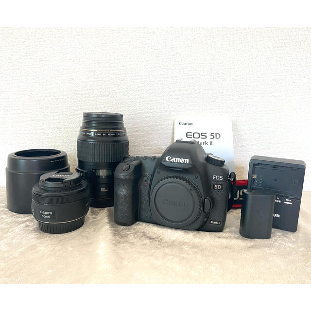 ▼期間限定値下げ中▼Canon 5D mark II + 単焦点レンズ