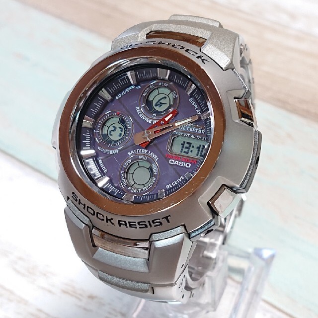 G-SHOCK(ジーショック)の美品【CASIO／G-SHOCK】電波ソーラー メンズ腕時計 GW-1000DJ メンズの時計(腕時計(デジタル))の商品写真
