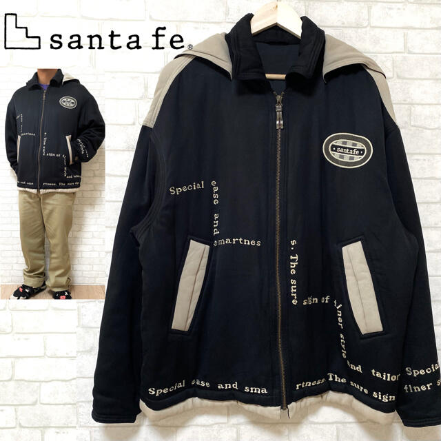 santafe サンタフェ 中綿 ジップアップジャケット レーヨン | フリマアプリ ラクマ