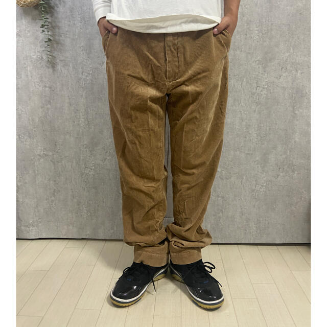 POLO RALPH LAUREN(ポロラルフローレン)のポロラルフローレン　コーデュロイ  パンツ　ブラウン　2XL 4587 メンズのパンツ(チノパン)の商品写真