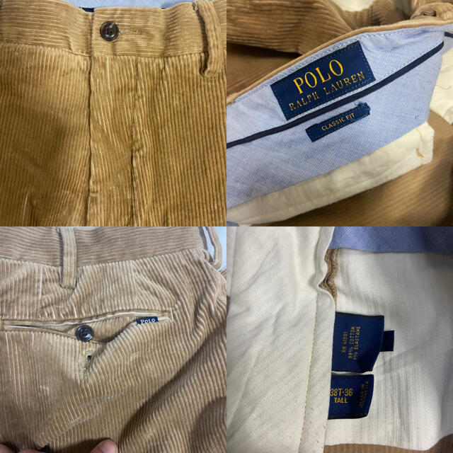 POLO RALPH LAUREN(ポロラルフローレン)のポロラルフローレン　コーデュロイ  パンツ　ブラウン　2XL 4587 メンズのパンツ(チノパン)の商品写真