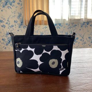 マリメッコ(marimekko)のmarimekko バックinバック　ハンドメイド(バッグ)