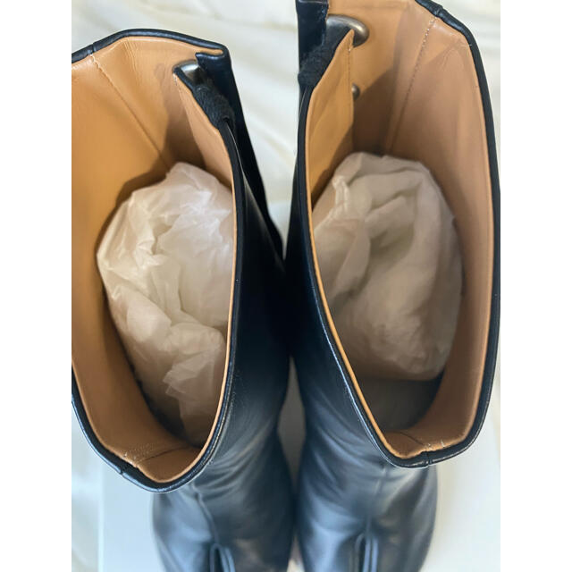 Maison Martin Margiela(マルタンマルジェラ)のメゾンマルジェラ　足袋ブーツ　TABI タビ　ブラック　39 メンズの靴/シューズ(ブーツ)の商品写真