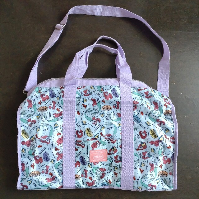 Disney(ディズニー)のアリエル　旅行用バッグ　ボストン　ショルダー レディースのバッグ(ボストンバッグ)の商品写真