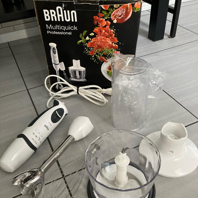 BRAUN(ブラウン)の新品未使用　ブラウン　プロフェッショナル　マルチブレンダーMR5555 M CA スマホ/家電/カメラの調理家電(調理機器)の商品写真