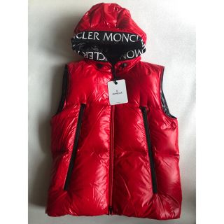 モンクレール(MONCLER)のsakura45様専用　AGNEAUX ダウンベスト　サイズ3 赤(ダウンベスト)