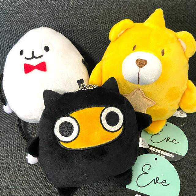 Eve 人外マスコットBC ぬいぐるみ クマタロー 黒子ちゃん たまご Eve 人外マスコットBC ぬいぐるみ クマタロー 黒子ちゃん たまご