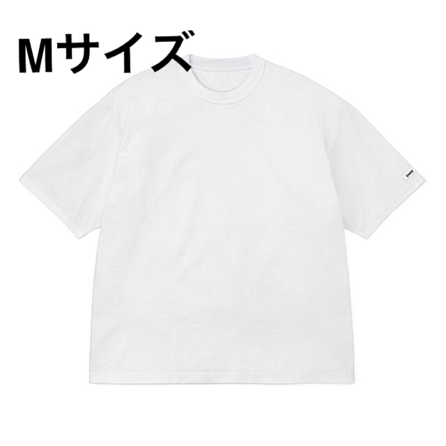 エンノイ　白Tシャツ　袖ロゴ　Mサイズ