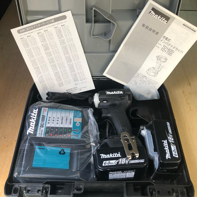 最も完璧な Makita ブラック 【新品3台セット】マキタインパクト